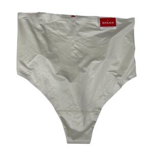 Spanx Women’s  Liquid Stretch Satin Fabric Thong 3X‎ NWT Shaping Satin